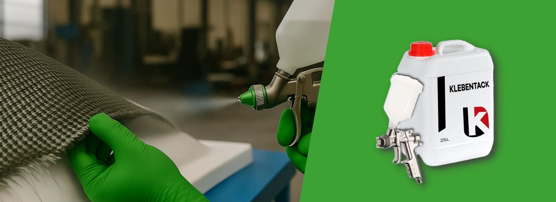 KLEBENTACK: Precisión y seguridad en la colocación de fibras para infusión y laminado