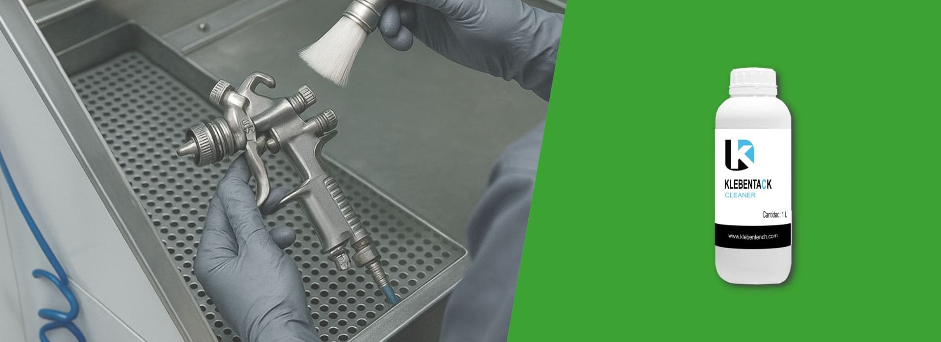 KLEBENTACK CLEANER, el limpiador biodegradable para mantener tus herramientas en condiciones óptimas