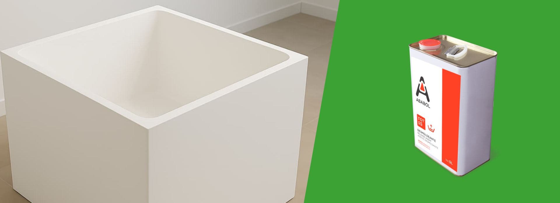 Ababol TOT - Desmoldeante para solid surface