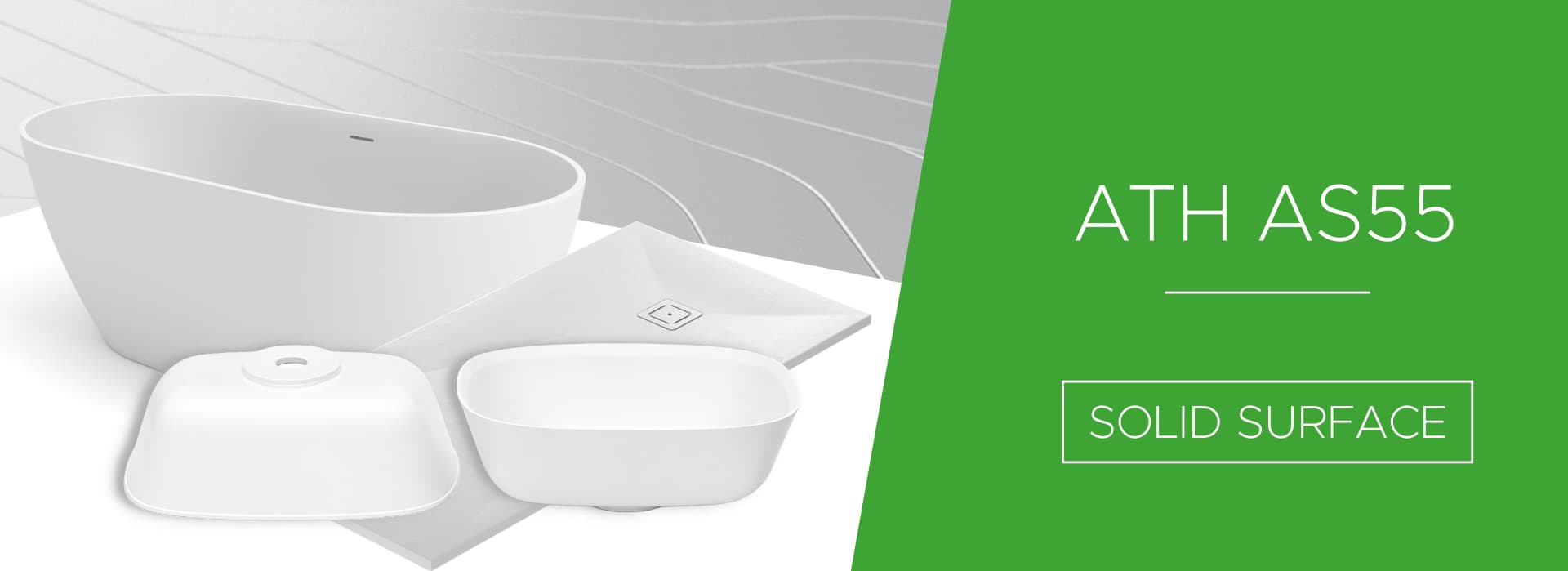 Solución mineral ATH AS55 para Solid Surface