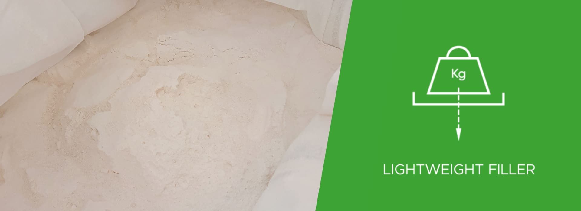 Light weight filler - Clades Composites