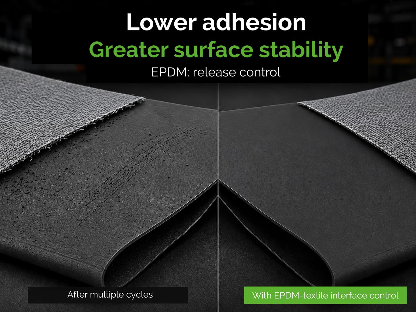 EPDM Ababol rubber comparison